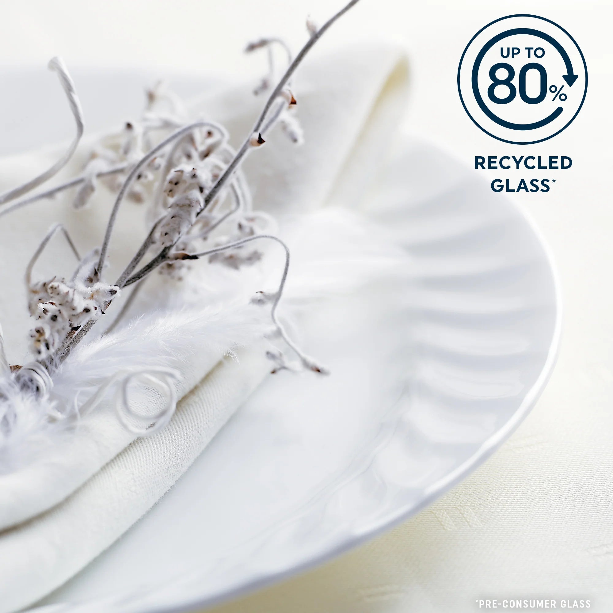 Corelle Vitrelle Enhancements 10.25 Glass Dinner Plate - Image 3