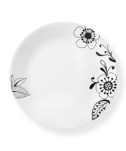 Corelle Vitrelle Inked Poppy 10.25 Dinner Plate