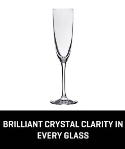 Alternative view of Corelle Vitrelle Tokyo Temptation Champagne Glasses (4-Pieces), 5-ounce, Dishwasher Safe, Lead-free Crystalline