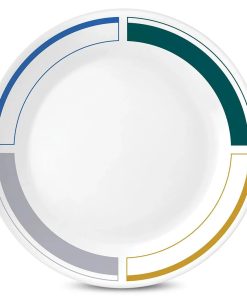 Corelle Vitrelle Color Block 10.25 Dinner Plate
