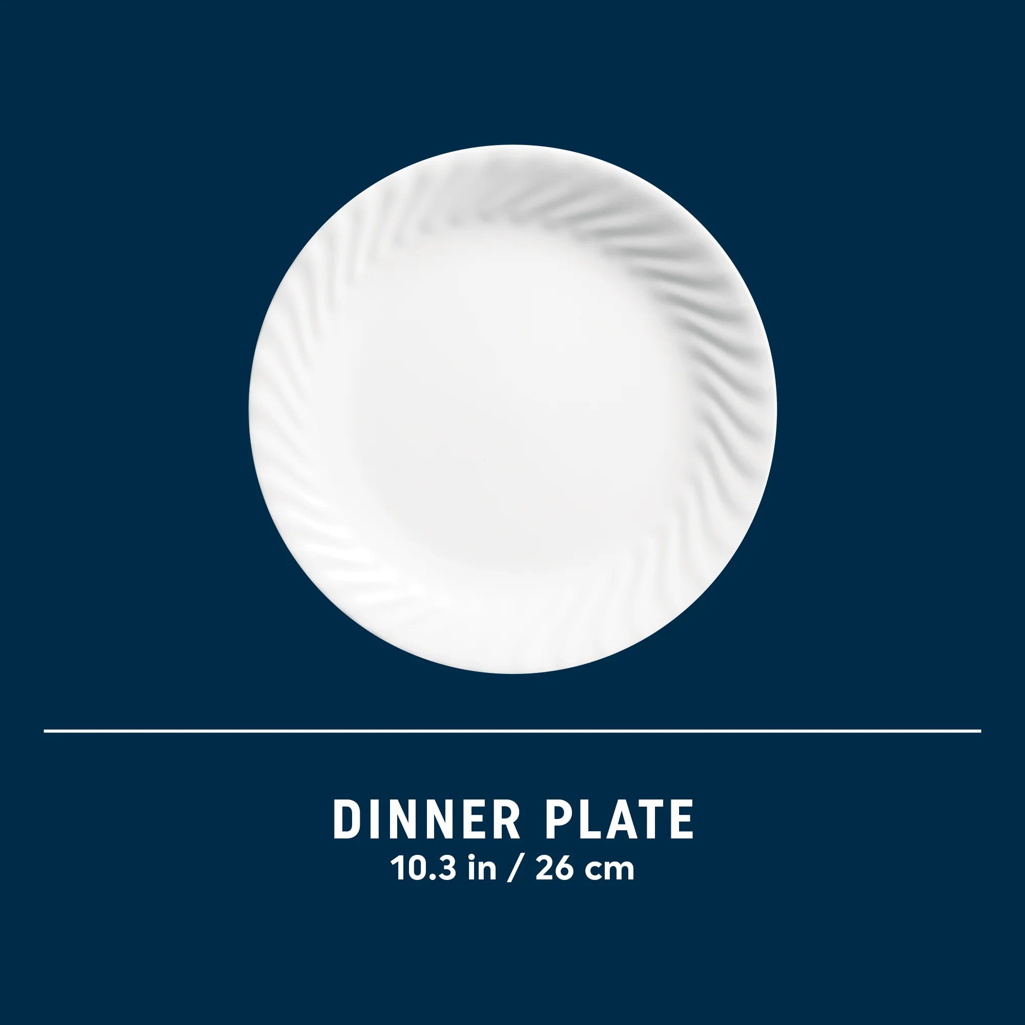 Corelle Vitrelle Enhancements 10.25 Glass Dinner Plate - Image 9