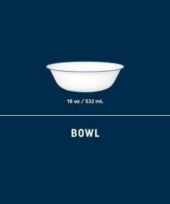 Alternative view of Corelle Vitrelle Botanical Stripes 18-ounce Cereal Bowl