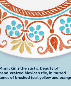 Alternative view of Corelle Vitrelle Global Collection Terracotta Dreams 10.25 Dinner Plates, 6-pack