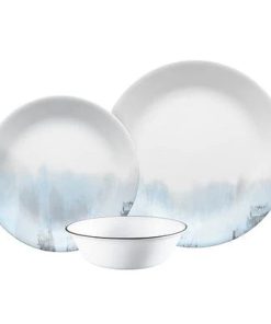 Corelle Vitrelle Tranquil Reflections 12-piece Dinnerware Set, Service for 4