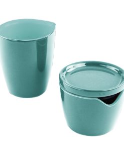 Corelle Vitrelle Pool Cream and Sugar Set