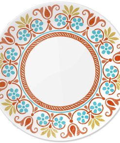 Corelle Vitrelle Global Collection Terracotta Dreams 10.25 Dinner Plate