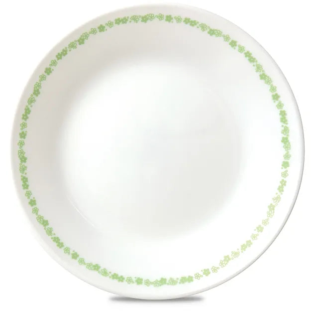 Corelle Vitrelle Spring Blossom Green 6.75 Appetizer Plate