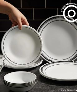 Alternative view of Corelle Vitrelle Brasserie 8.5 Salad Plate, 6-pack