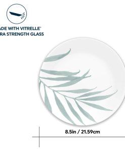 Alternative view of Corelle Vitrelle Solar Print 8.5 Salad Plate, EXCLUSIVE