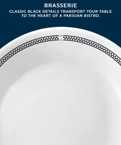 Alternative view of Corelle Vitrelle Brasserie 6.75 Appetizer Plate