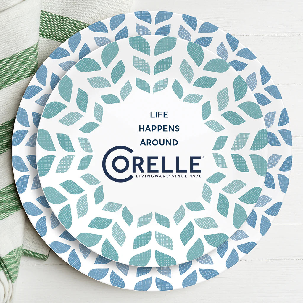 Corelle Vitrelle Global Collection Northern Pines 12-piece Dinnerware Set, Service for 4 - Image 7