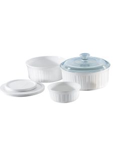 Corelle Vitrelle French White Corelle 6-piece Bakeware Set