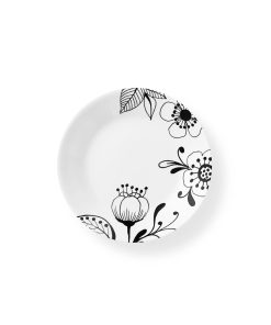 Corelle Vitrelle Inked Poppy 6.75 Appetizer Plate