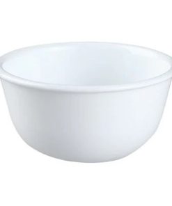 Corelle Vitrelle Winter Frost White 11-ounce Dip & Condiment Bowl