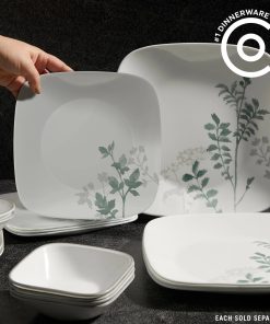 Alternative view of Corelle Vitrelle Square Amalie 9 Salad Plate