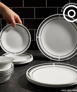 Alternative view of Corelle Vitrelle Brasserie 10.25 Dinner Plate