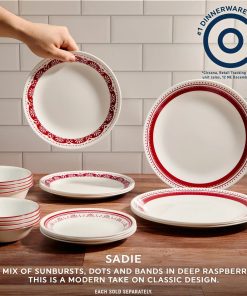 Alternative view of Corelle Vitrelle Sadie 8.5 Salad Plate