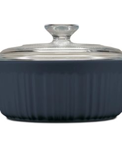 Corelle Vitrelle French Colors 1.5-quart Round Baking Dish, Navy