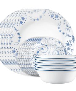 Corelle Vitrelle Darlington 18-piece Dinnerware Set, Service for 6