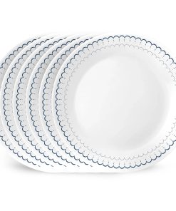 Corelle Vitrelle Caspian Lace 10.25 Dinner Plates, 6-pack