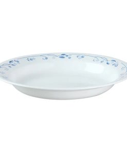 Corelle Vitrelle Provincial Blue 15-ounce Rimmed Cereal Bowl