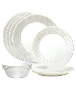 Corelle Vitrelle Knox 12-piece Dinnerware Set, Service for 4