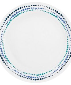 Corelle Vitrelle Ocean Blues 10.25 Dinner Plate