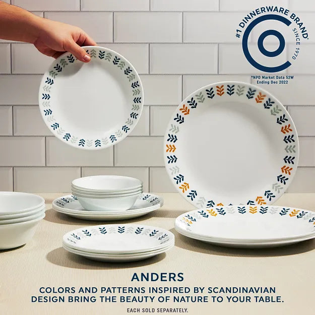 Corelle Vitrelle Anders 10.25 Dinner Plate - Image 3