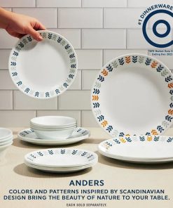 Alternative view of Corelle Vitrelle Anders 8.5 Salad Plate