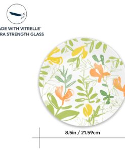 Alternative view of Corelle Vitrelle Contemporary Fruit 8.5 Salad Plate